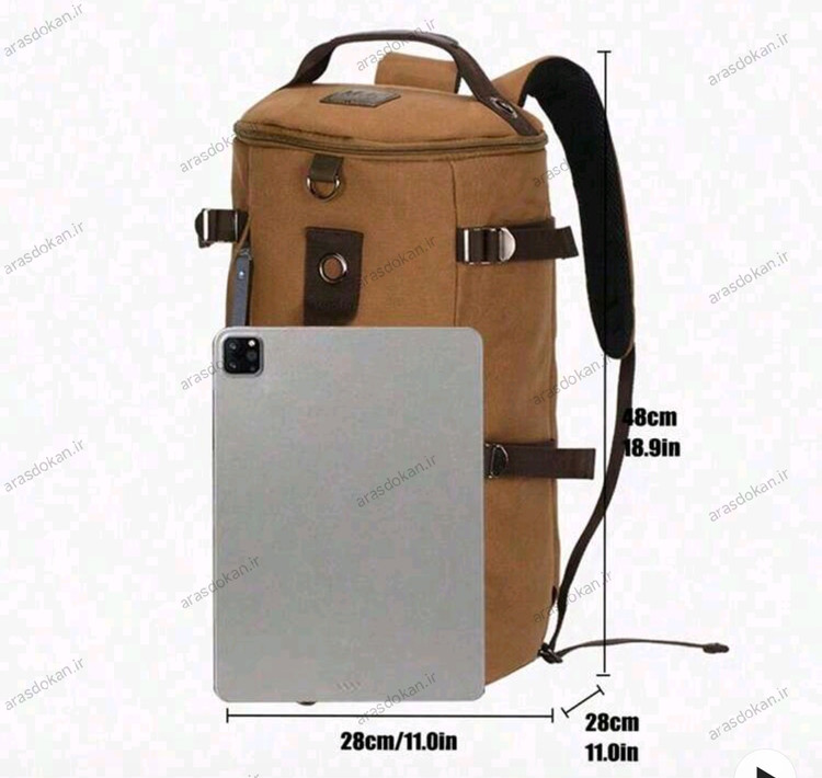 کوله پشتی اسپورت استوانه ای