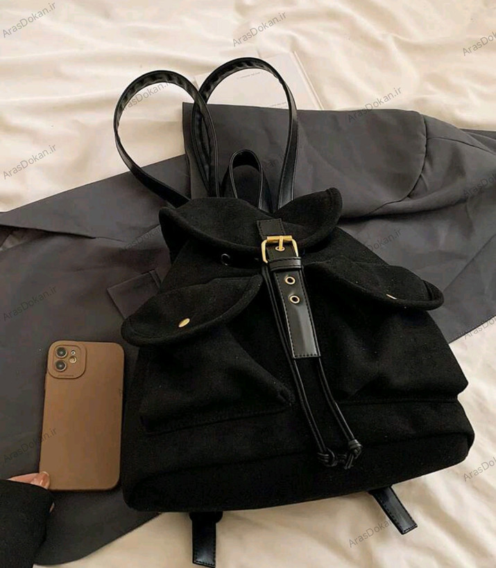 کیف کولهپشتی زنانه مدل کلاسیک بنددار کد 88677M