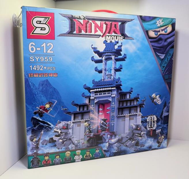 لگو معبد نینجا سری The Ninja Movie مدل SY959 (1492 قطعه)