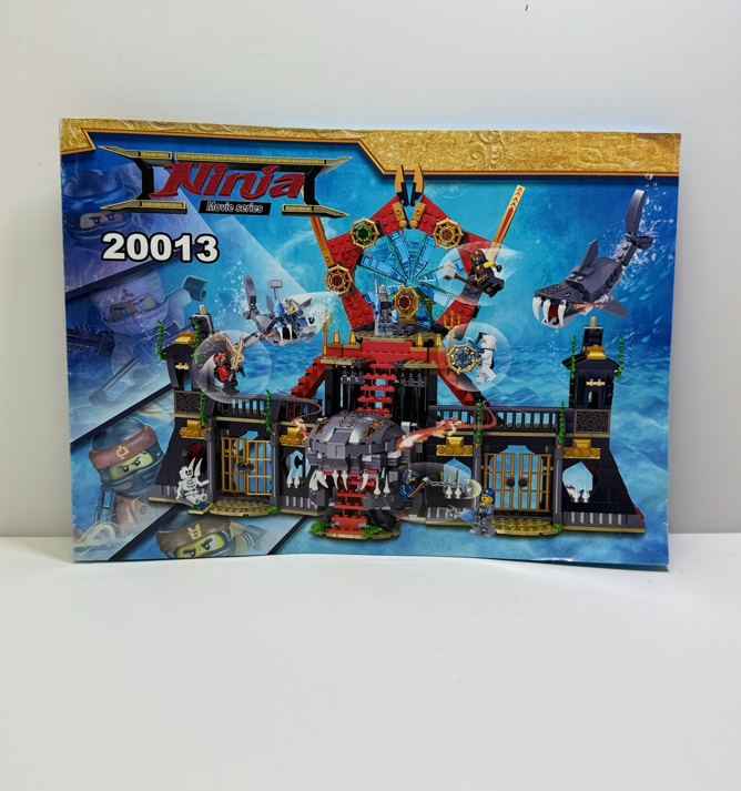 لگو کاخ کوسه غول‌پیکر سری Ninja Movie Series برند Decool کد 20013 (1171 قطعه)